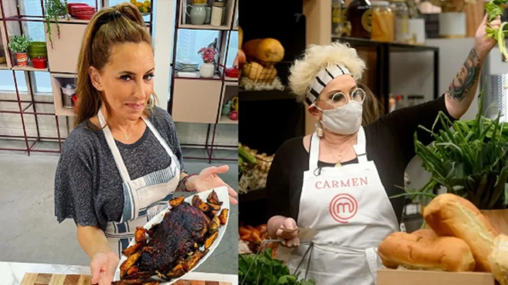 Analía Franchín y Carmen Barbieri. Fuente (Instagram)
