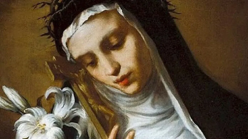 Catalina de Siena. Fuente: Twitter
