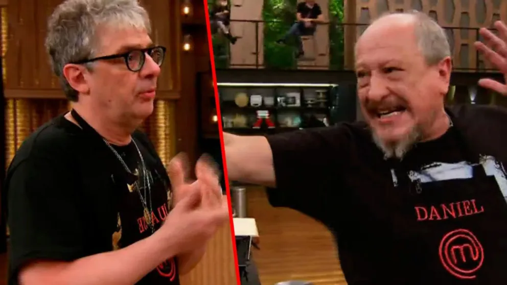 El picante cruce entre Daniel Aráoz y Juanse en Masterchef Celebrity