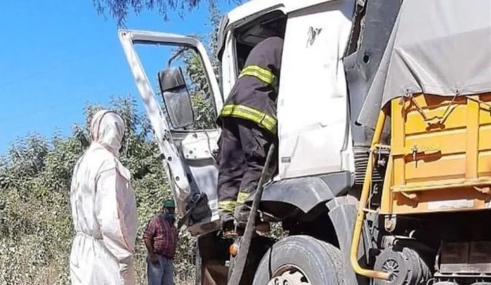 Rescate de Bomberos Voluntarios. Fuente: (Twitter)