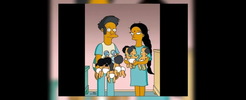 ¡Ni Apu y Manjula se animaron a tanto! Ella esperaba 7 bebés, pero fue sorprendida y ahora es récord mundial