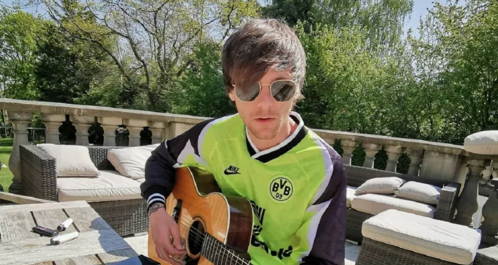 Louis Tomlinson. Fuente (Instagram)