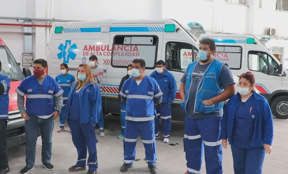 En medio de la emergencia sanitaria, Salud le dará ambulancias nuevas al SAMEC