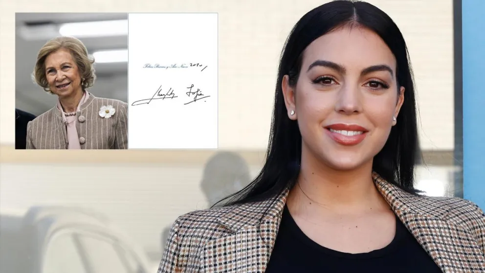 ¿Georgina Rodríguez implicada con la realeza? Este es el mensaje que recibió de la Reina Sofía