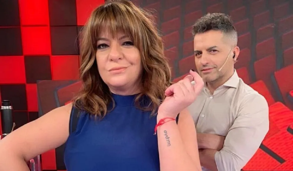 Andrea Taboada y Ángel De Brito. Fuente (instagram)