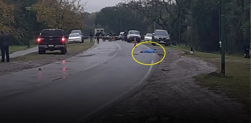 Atropelló, mató y se dio a la fuga, pero no pudo llegar muy lejos