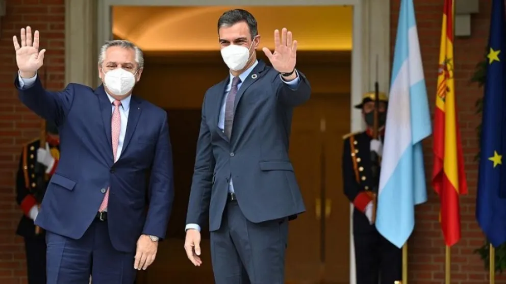 Alberto Fernández dio una inesperada noticia acerca de su par español