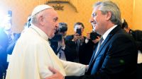 Alberto Fernández y varios políticos saludaron al Papa Francisco en el 10° aniversario de su papado