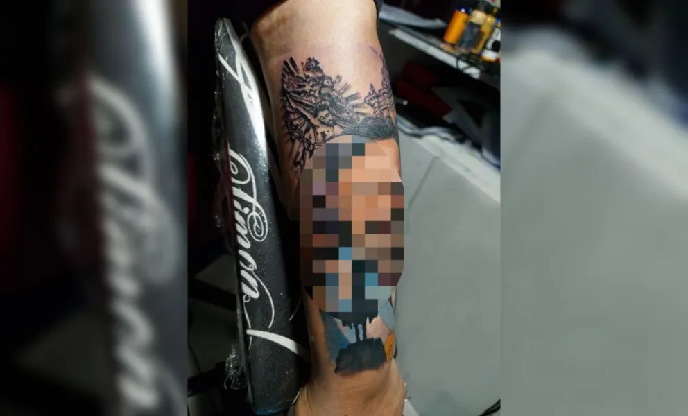 Una salteña se tatuó la cara del Gobernador junto a Güemes, y este fue el resultado