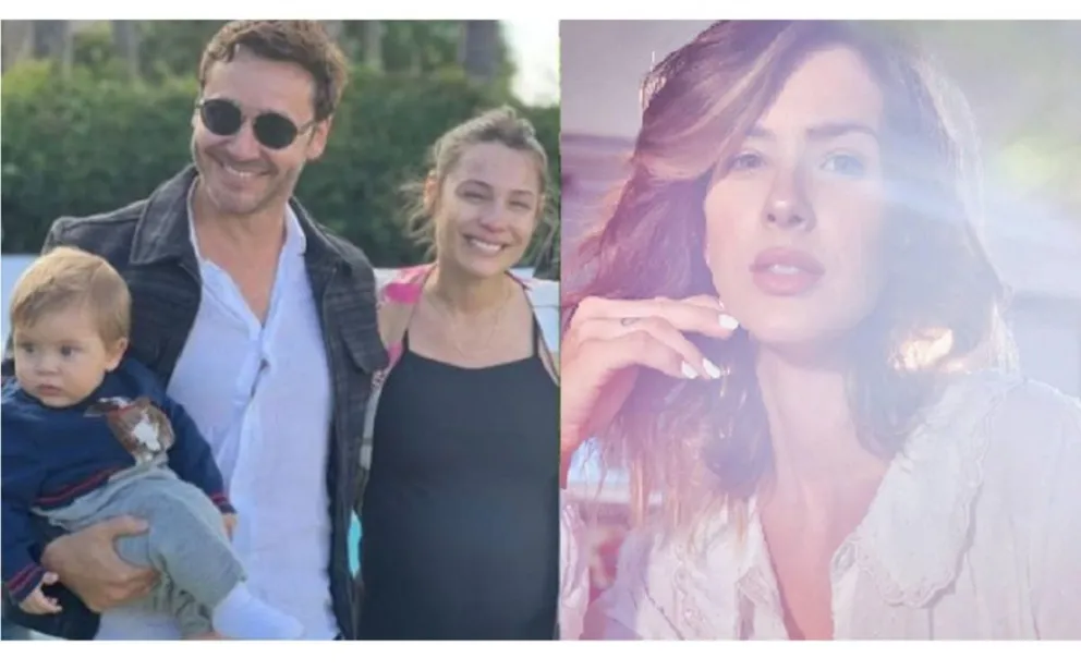 China Suárez, Pampita y Benjamín Vicuña. Fuente (Twitter)