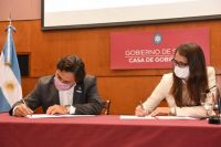 Mano dura contra la violencia de género en Salta: así es el acuerdo que firmó Sáenz con Gómez Alcorta