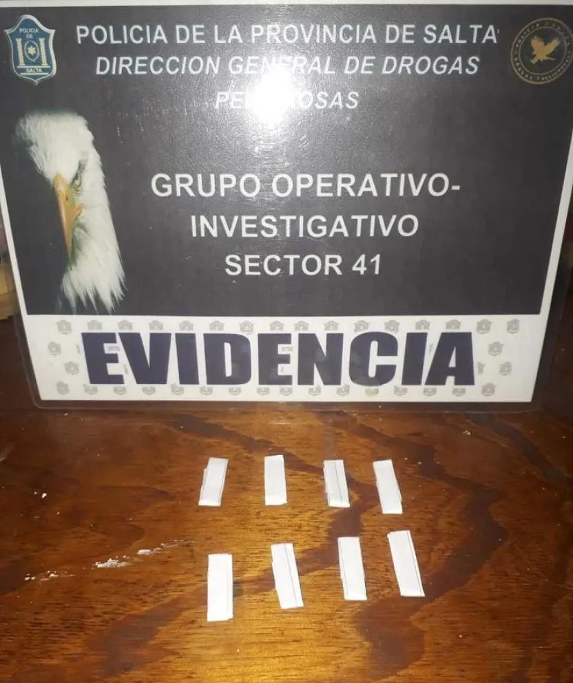 Siete salteños detenidos por microtráfico de drogas