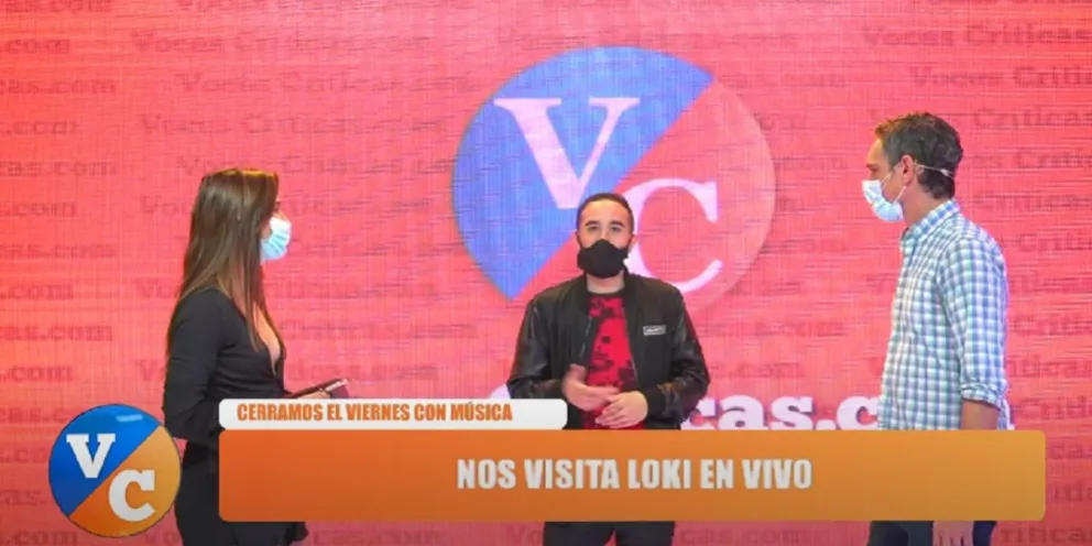 ¡Al confinamiento, buena música! LOKI Salta tira la posta en un viernes diferente en Voces Críticas TV