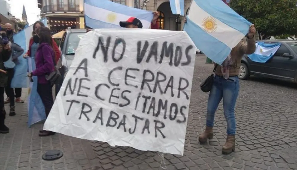 ¡No va más! Comerciantes salteños en crisis: "No queremos dejar de trabajar ningún día"