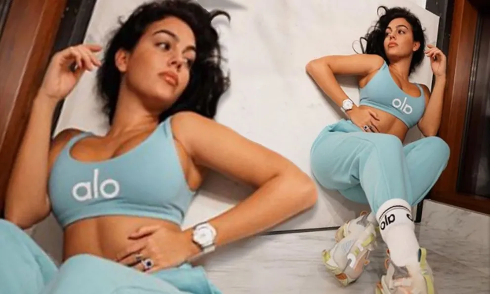Georgina Rodríguez fue fotografiada con un bebé en brazos ¿Volvió a ser madre y no nos dimos cuenta?