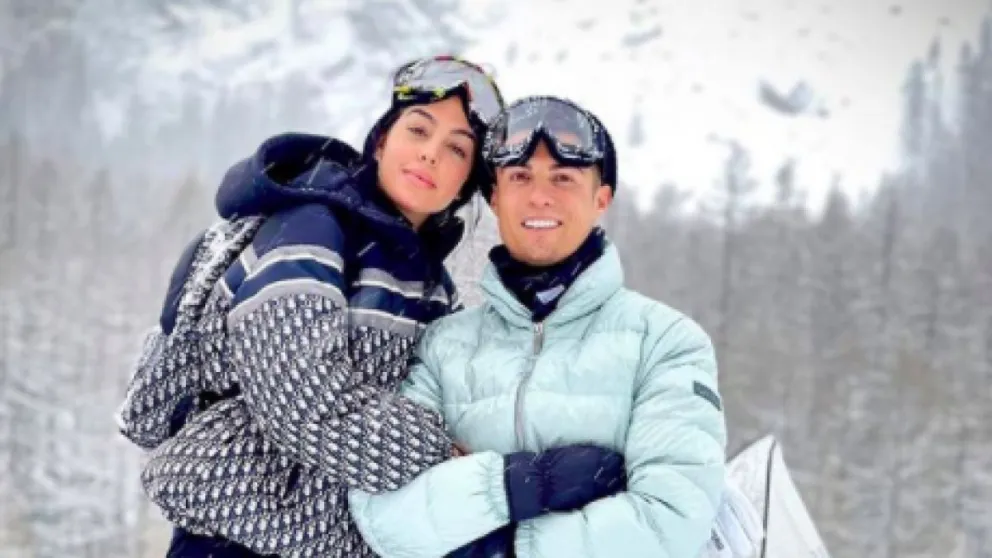 Georgina Rodríguez publicó esta íntima fotografía de Cristiano Ronaldo