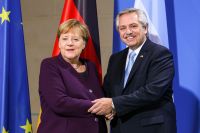 Alberto Fernández mantiene una video conferencia con Angela Merkel: ¿Se viene el perdón del FMI y del Club de París?