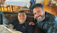 Diego Maradona y Leopoldo Luque. Fuente (Instagram)