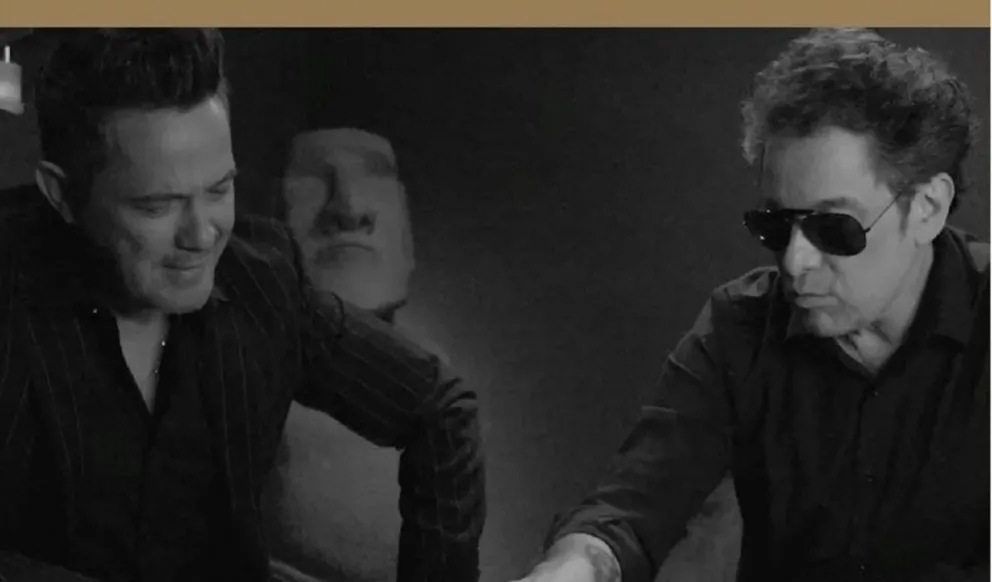 Andrés Calamaro y Alejandro Sanz. Fuente (Instagram)