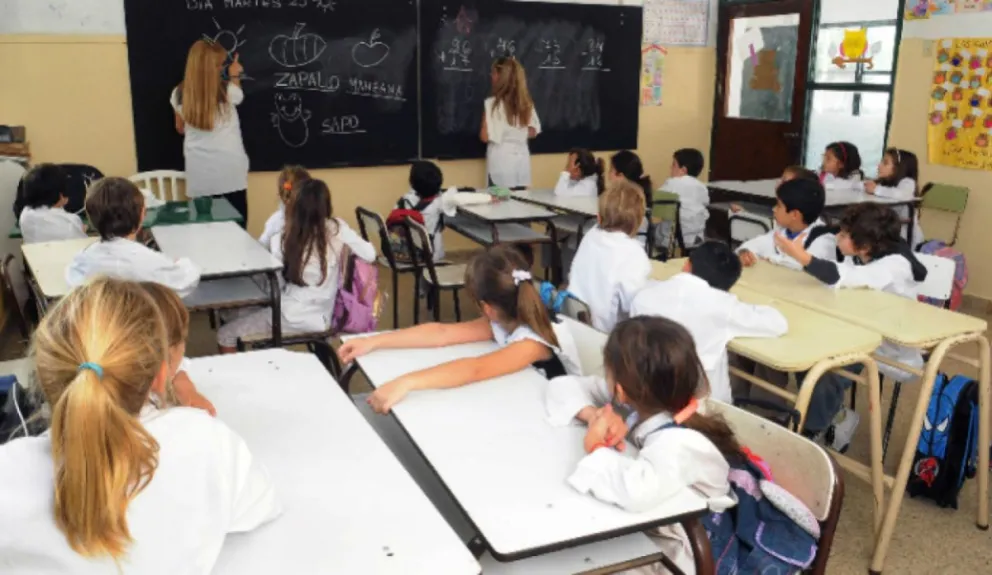 Escuelas salteñas. Fuente: (Twitter)