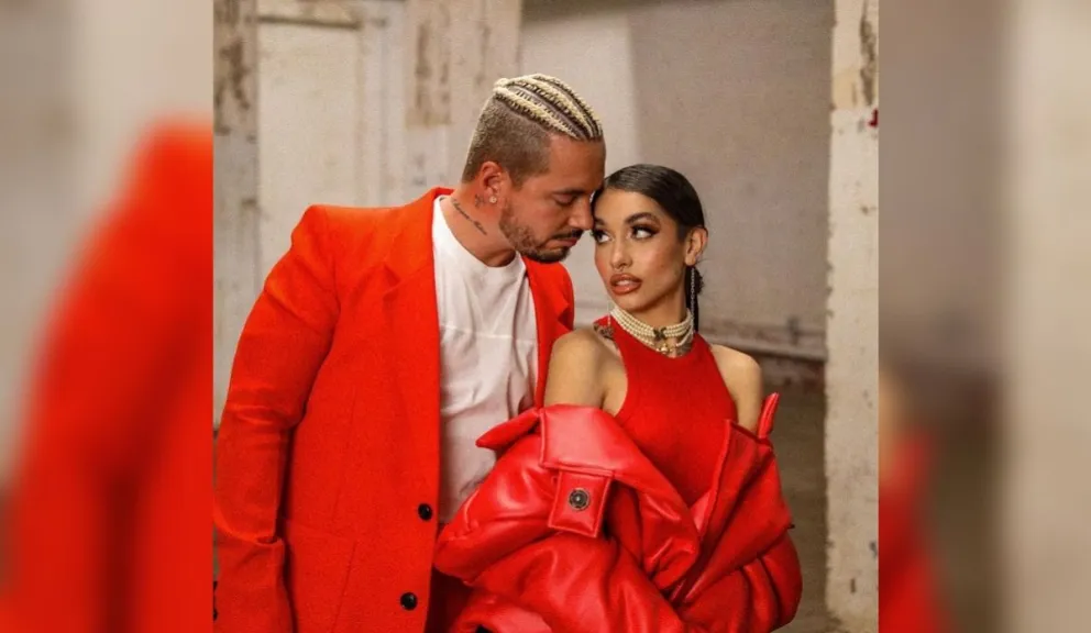 J Balvin y María Becerra Fuente:(Instagram)
