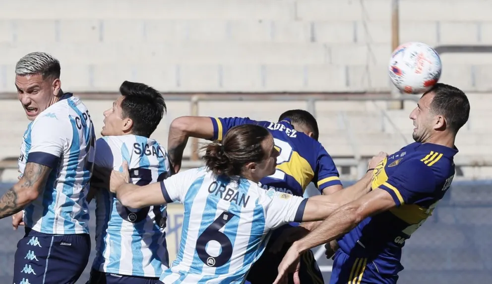 Racing y Boca Fuente:(Instagram)