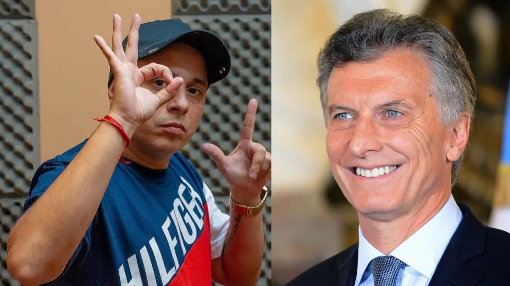 El Dipy y Mauricio Macri Fuente:(Instagram)