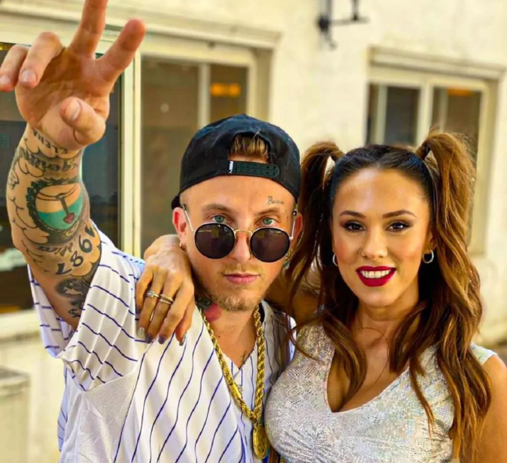 El tierno festejo de cumpleaños de Abril, la hija de Barby Silenzi y El Polaco
