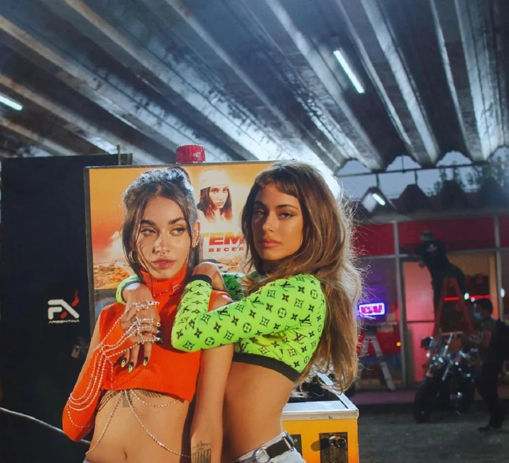 “Pues sí”, El mensaje de María Becerra a Tini Stoessel luego de un llamativo baile en redes