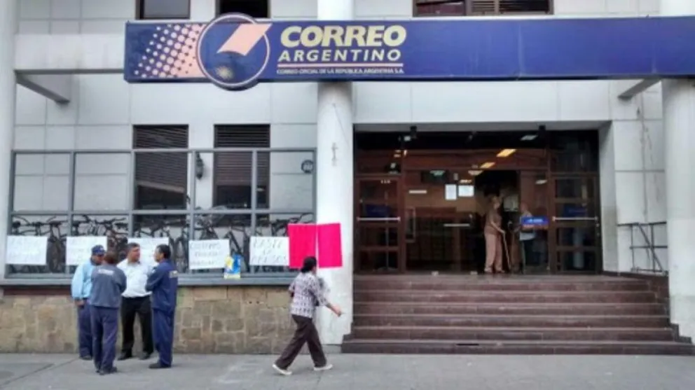Empleados de Correo Argentino se expresaron en contra de la privatización propuesta por Javier Milei