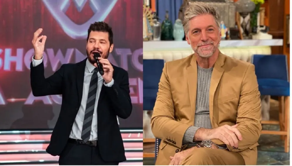 Horacio Cabak y Marcelo Tinelli. Fuente (Instagram)