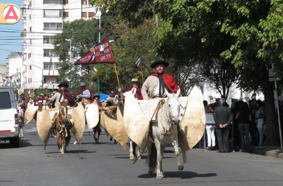 Gauchos en "pie de guerra": un fortín rechazó las amenazas de la Agrupación Tradicionalista
