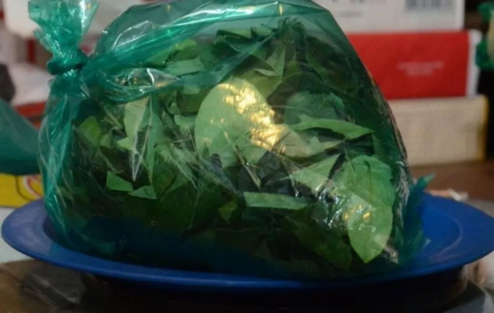 Trasladaban 850 kilos de hojas de coca cuando ocurrió lo inesperado