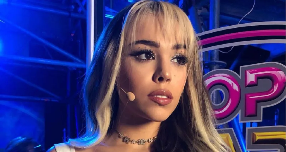 Danna Paola causó revuelo al publicar un avance de su nueva producción musical