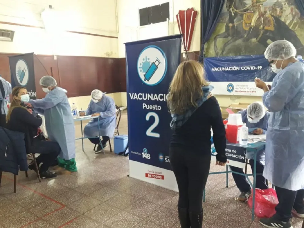 Vacunación contra el COVID-19: en Salta ya se aplicaron más de 500 mil dosis