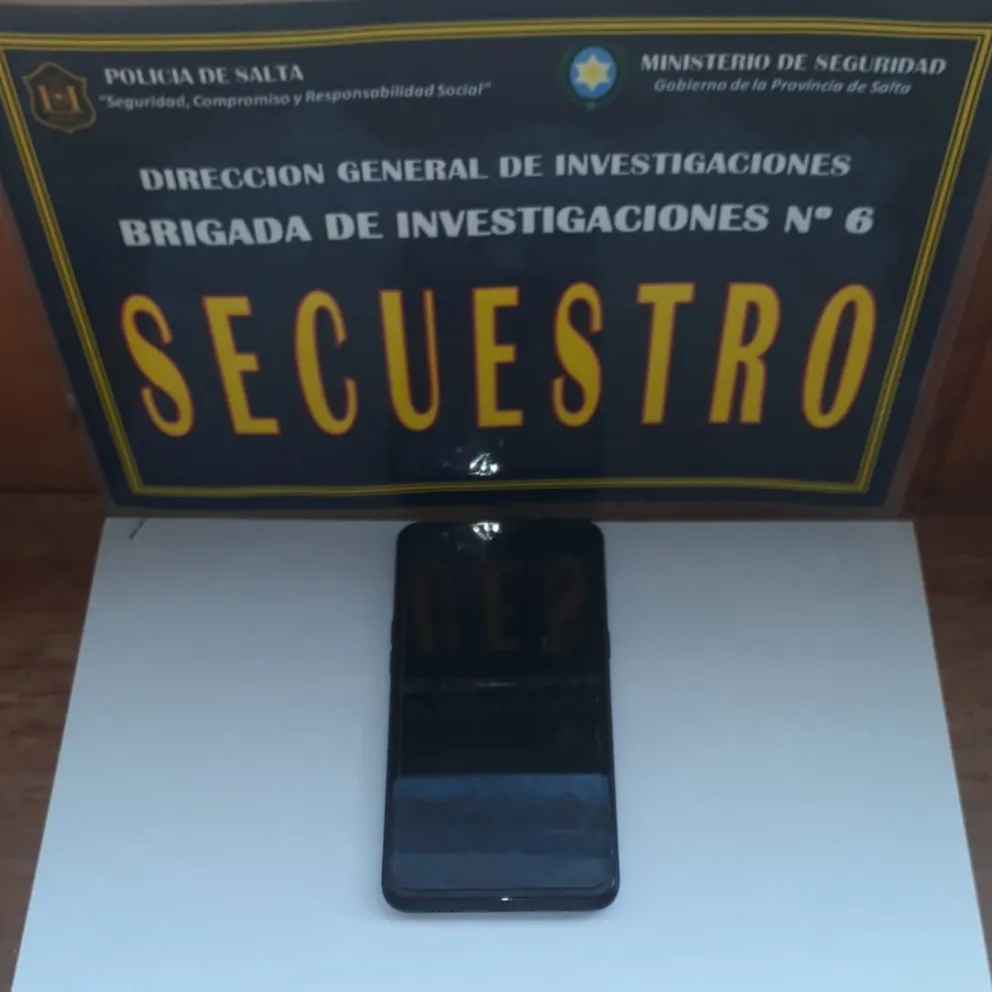 Tres jóvenes vinculados a robos de celulares en Salta