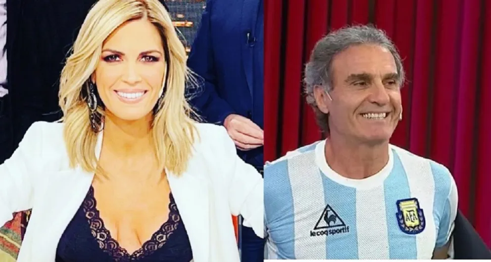 Óscar Ruggeri y Viviana Canosa. Fuente (Instagram)