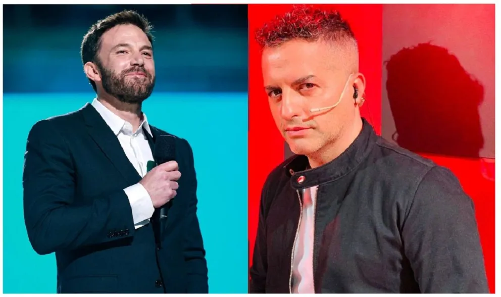 Ángel De Brito y Ben Affleck. Fuente (instagram)