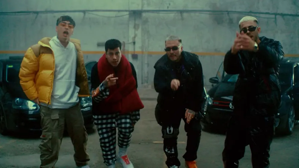 Bandido, Duki, Tiago PZK y REI Fuente:(Instagram)