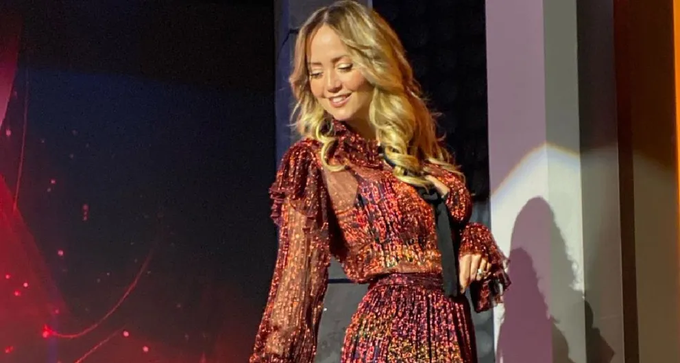 Andrea Legarreta cautivó a sus fans
