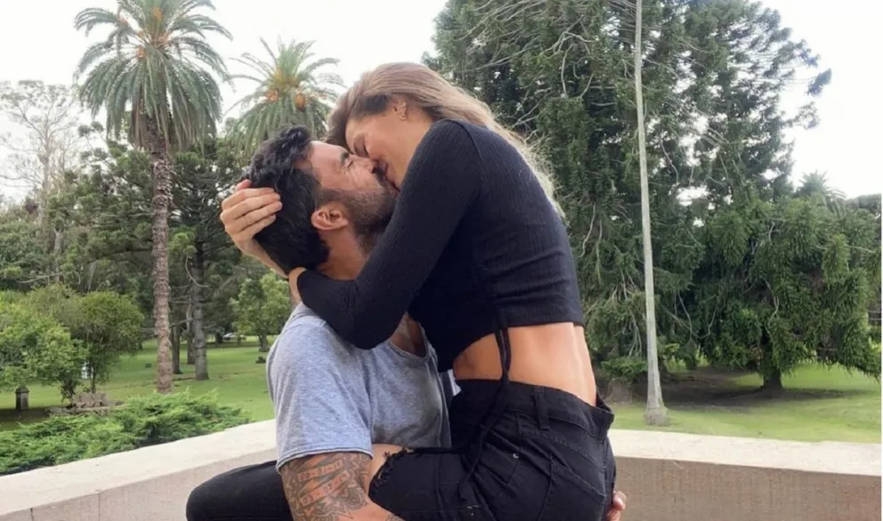 Mica Viciconte y Fabián Cubero. Fuente (Instagram)