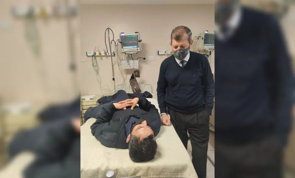 Tras los incidentes en Casa de Gobierno, Juan Manuel Pulleiro informó cómo se encuentran los Policías heridos