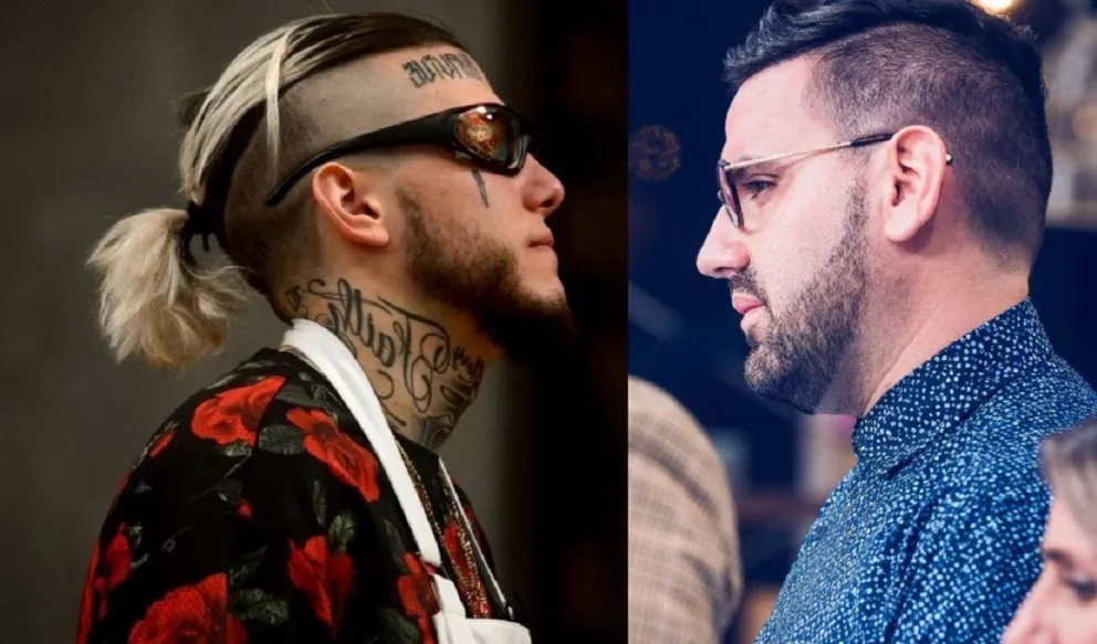 Alex Caniggia y Damián Betular. Fuente (Instagram)