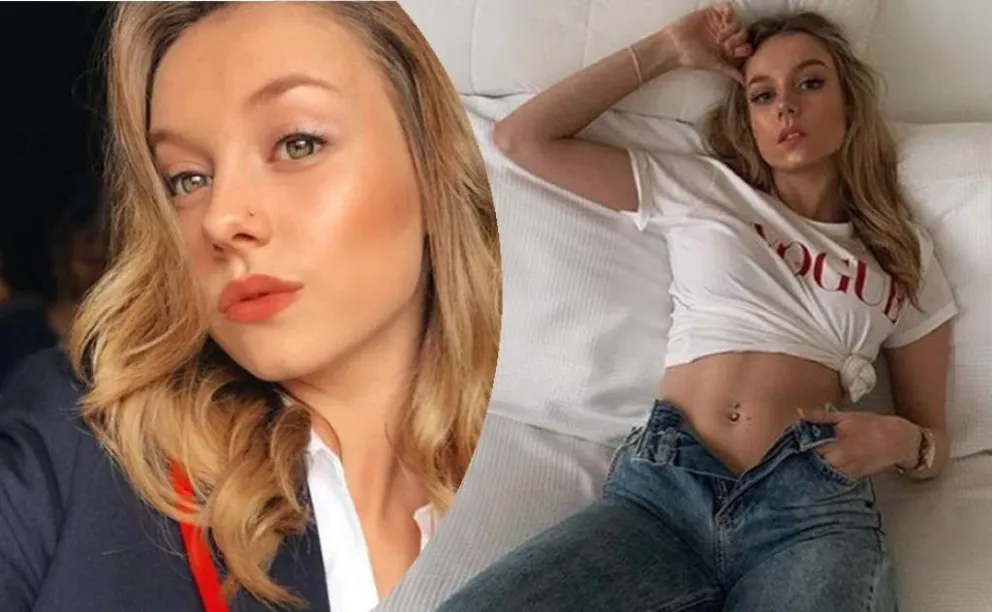  Al estilo Marilyn Monroe: Ester Expósito con este elegante y sexy bikini rojo