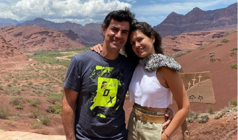 Isabel Macedo y Juan Manuel Urtubey. Fuente (Instagram)