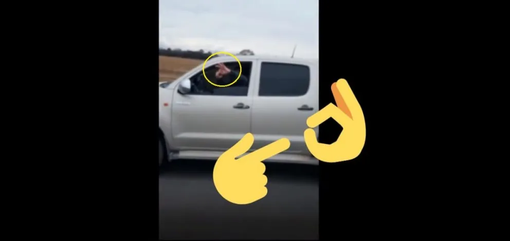 |TERRIBLE VIDEO| "Negro cul..": ciclistas salteños sufrieron insultos y agresiones de un conductor cargado de odio