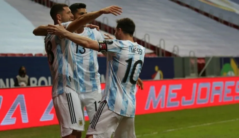 Selección Argentina. Fuente: (Twitter) 