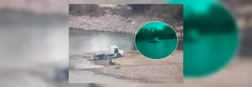El Río Bermejo, un colador: detectan un camión de gran porte "navegando" en la frontera con Bolivia