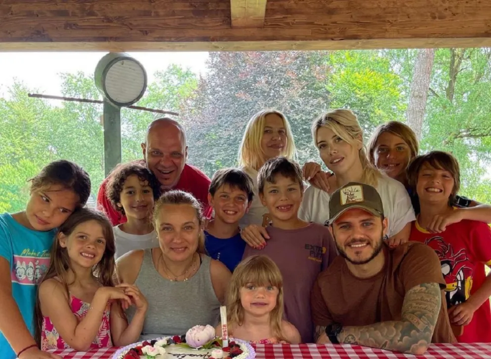 Tras el polémico mensaje de Maxi López, Wanda Nara presumió de sus vacaciones con sus hijos