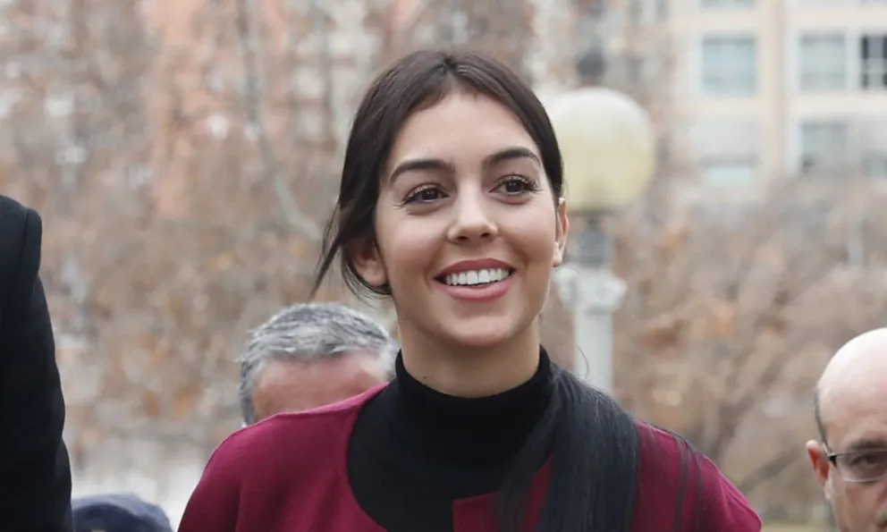 Georgina Rodríguez celebra los goles de Cristiano Ronaldo en una cautivadora pose 